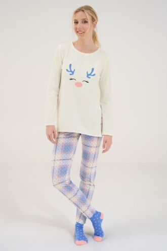 Pidžama s majicom i leggings hlačama »Holiday«